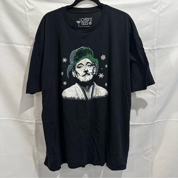 Chive Tees Black Graphic Short Sleeve Men's Shirt - Picture 1 of 4